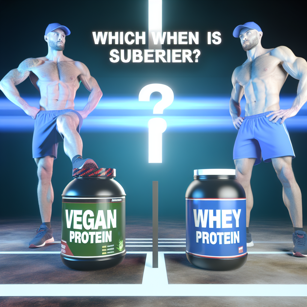 Veganes Protein und Whey Protein welches ist besser - der Vergleich